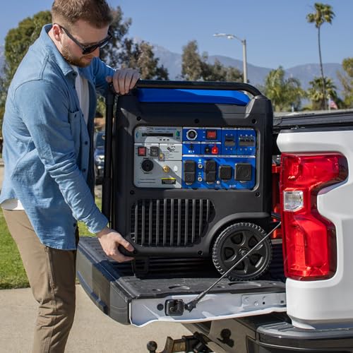 9,500-Watt Dual Fuel Digital Inverter Portable Generator M293778