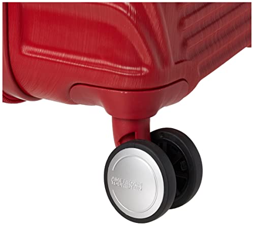 Red Carry-On 20-Inch Hardside Expandable Luggage with Spinner Wheels N808