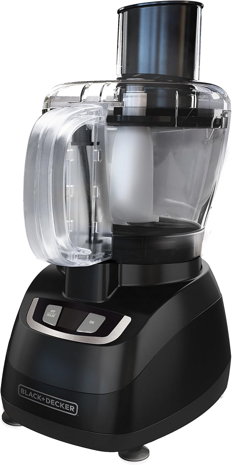 8-Cup Food Processor with Stainless Steel Blade, Black M7510