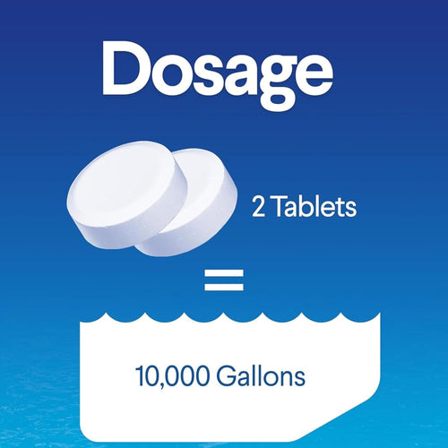 2 Pack 3" Chlorinating Tablets with Microfiber Cloth B8807