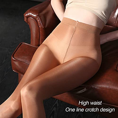 Women's Oil Shiny Pantyhose High Stretch Tights 60D H812516