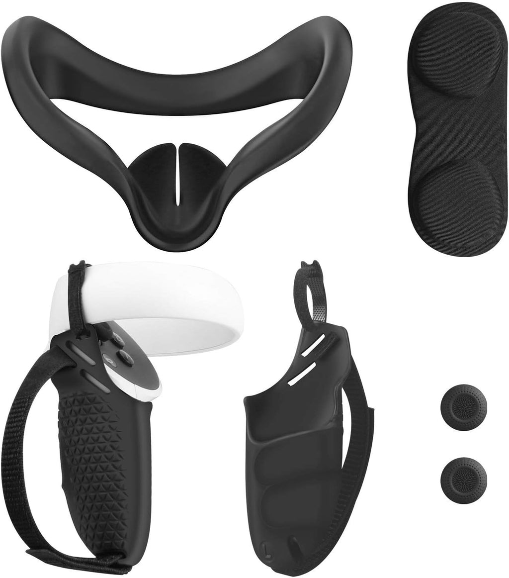 Head Strap with Case Travel, Face Pad, Controller Grips Cover Y359177