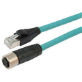 Category 5e M12 4 Position SF/UTP Industrial Cable, 3.0m C32523