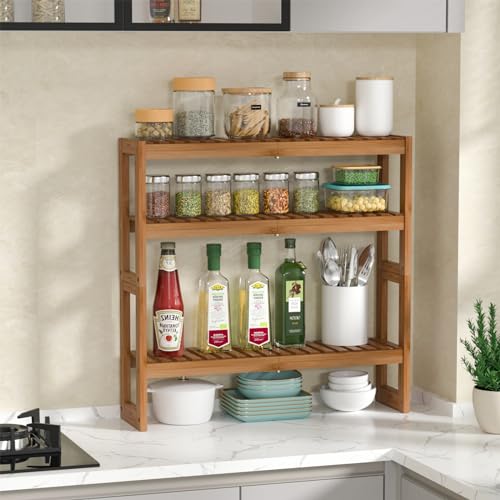 3 Tier Bamboo Bathroom Shelf P427255