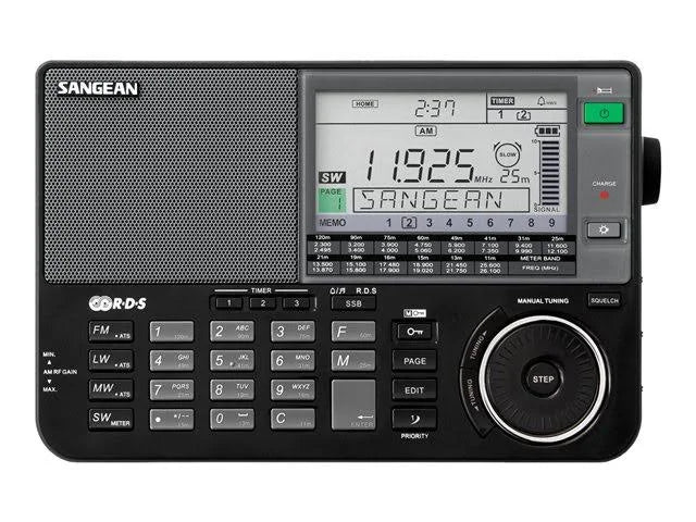 Black Portable Radio with Antenna C182715