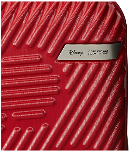 Red Carry-On 20-Inch Hardside Expandable Luggage with Spinner Wheels N808