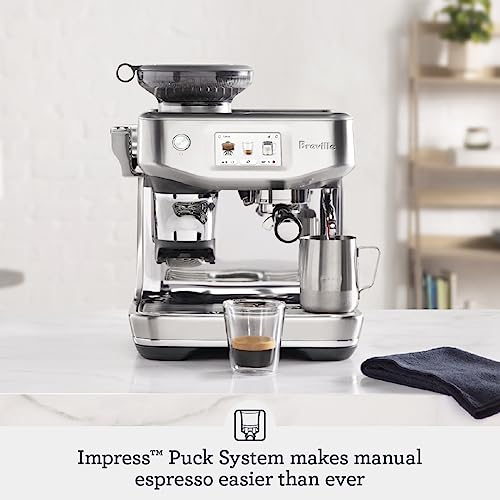 Brushed Stainless Steel Espresso Machine T386841