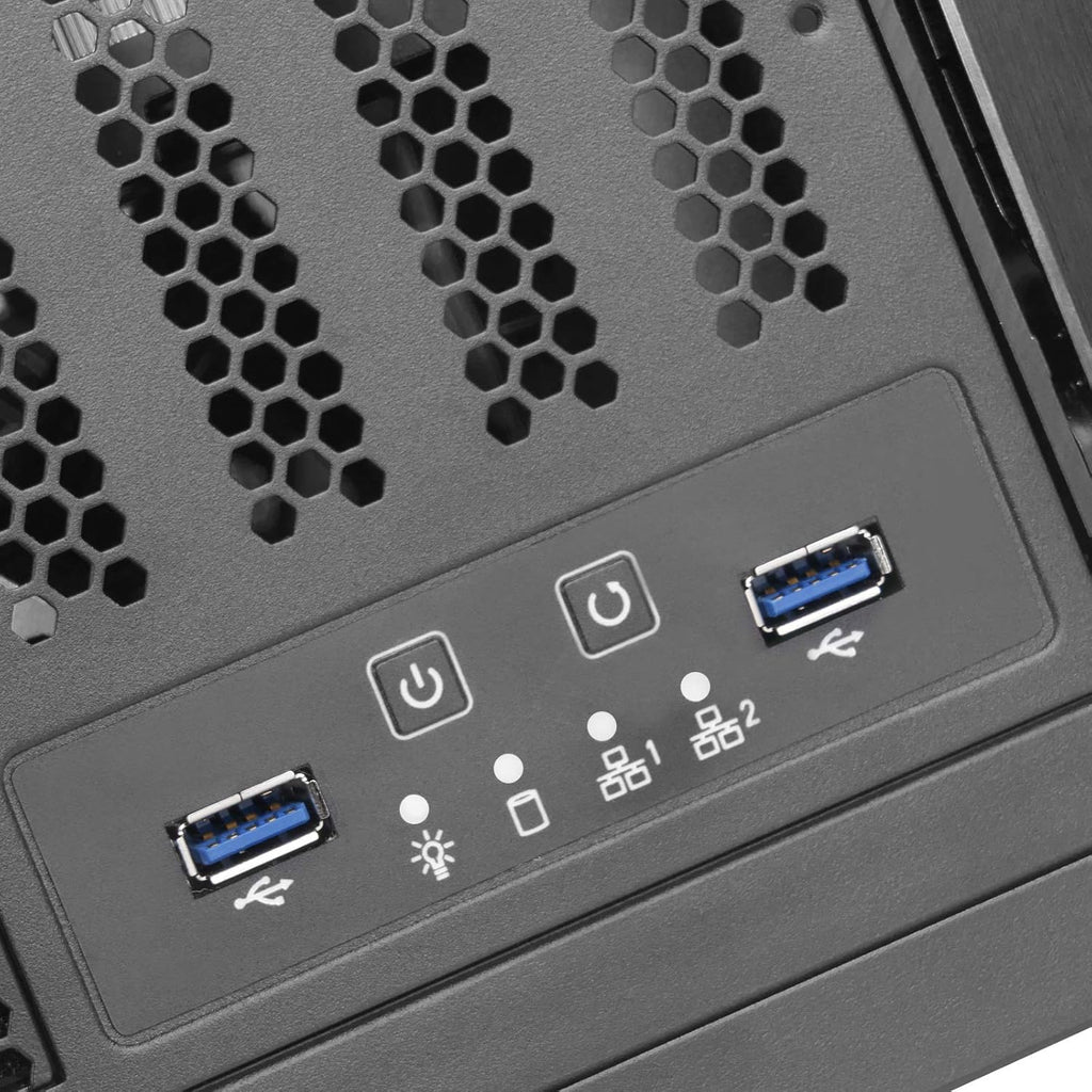 4U Rackmount Server Case with 5 x 3.5 Hot-Swappable Bay and 3 x 5.25 Bays O541