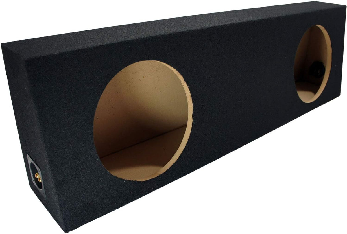 Dual 12 Loaded Sub Box Bundle with Amp & Install Kit T752