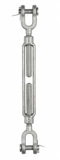 3/4 x 9 in Galvanized Jaw and Jaw Turnbuckle E494471