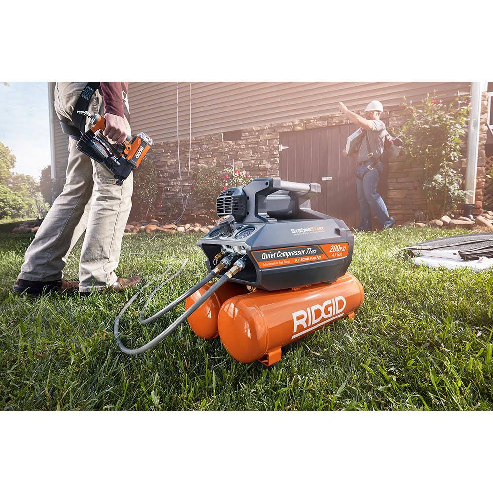 4.5 gal. Portable Electric Quiet Air Compressor Y4720