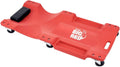 Rolling Garage Creeper with Padded Headrest and 6 Casters Q414924