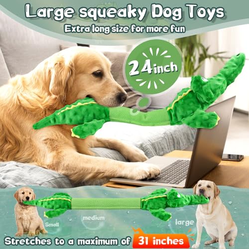 Large Squeaky Plush Dog Toys P119