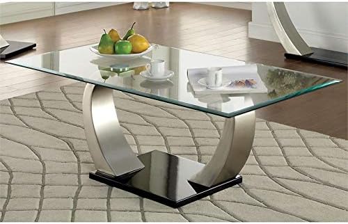 Stainless Steel Coffee Table J6549