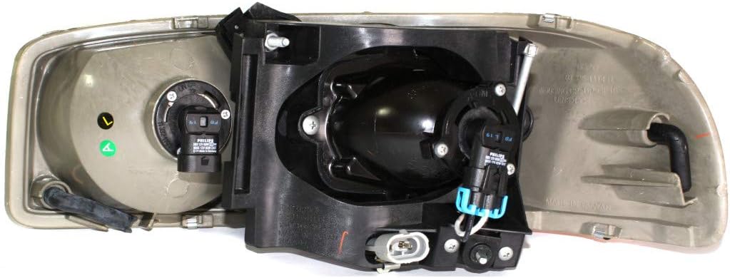 GMC Sierra 1500 Headlight Assembly 1999-2006 Pair I735