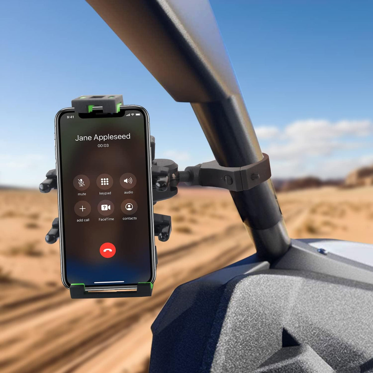 ATV/UTV Phone Holder 360° Adjustable Mount Q548591