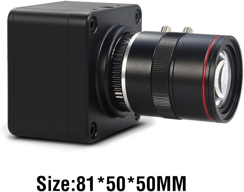 4K USB Camera with 6-12mm Varifocal Manual Lens Webcam I661