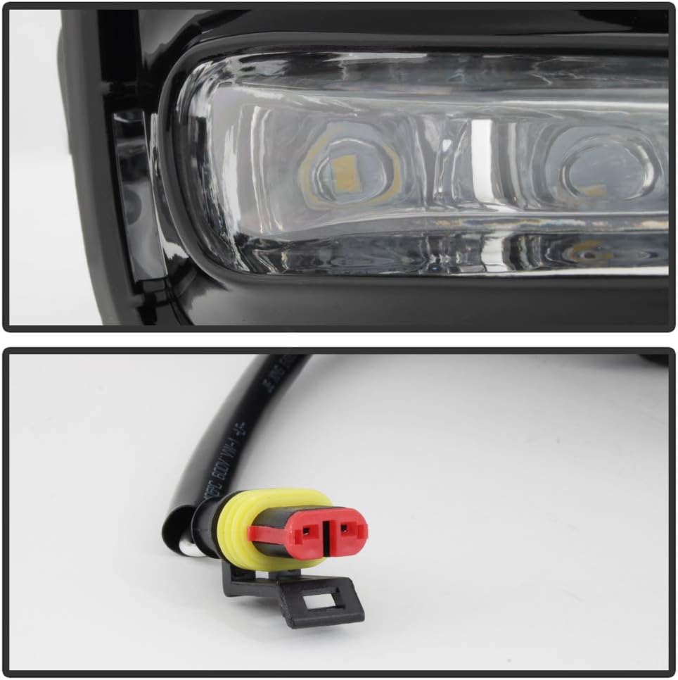 LED Bumper Fog Driving Lights with Switch Assembly Driver & Passenger Side Y66566