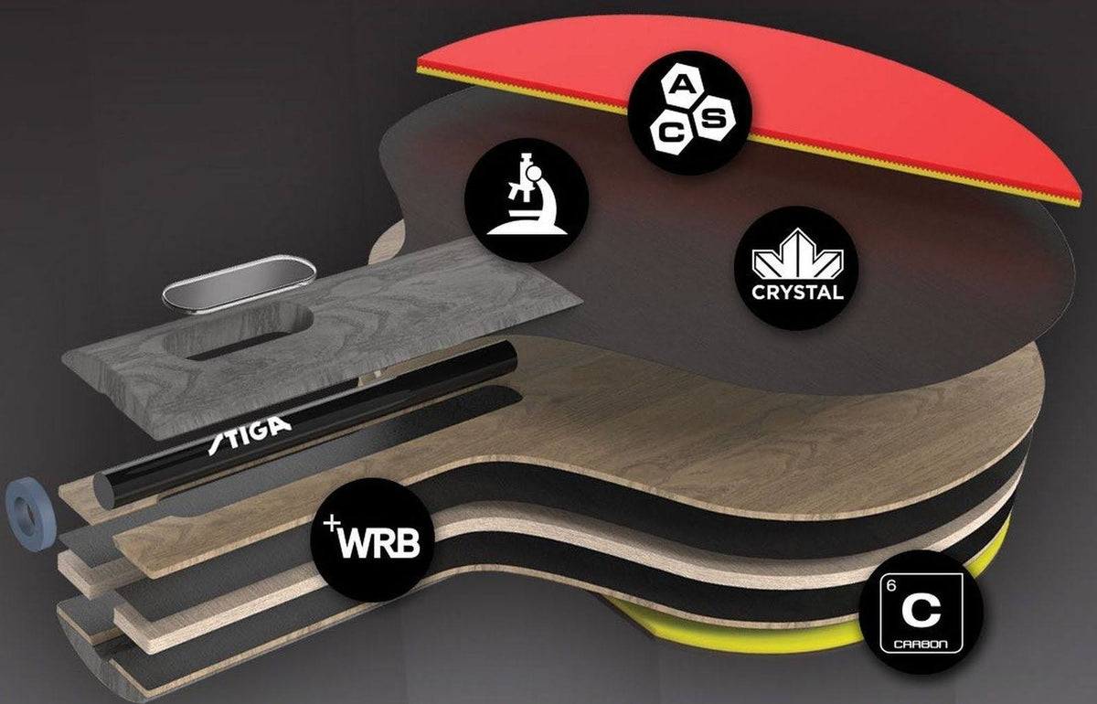 Pro Carbon Table Tennis Racket G122