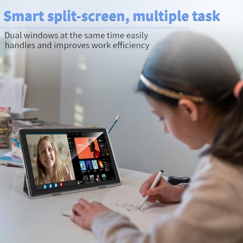 Android 13 Tablet, 6GB RAM 64GB ROM with Protective Case U5759