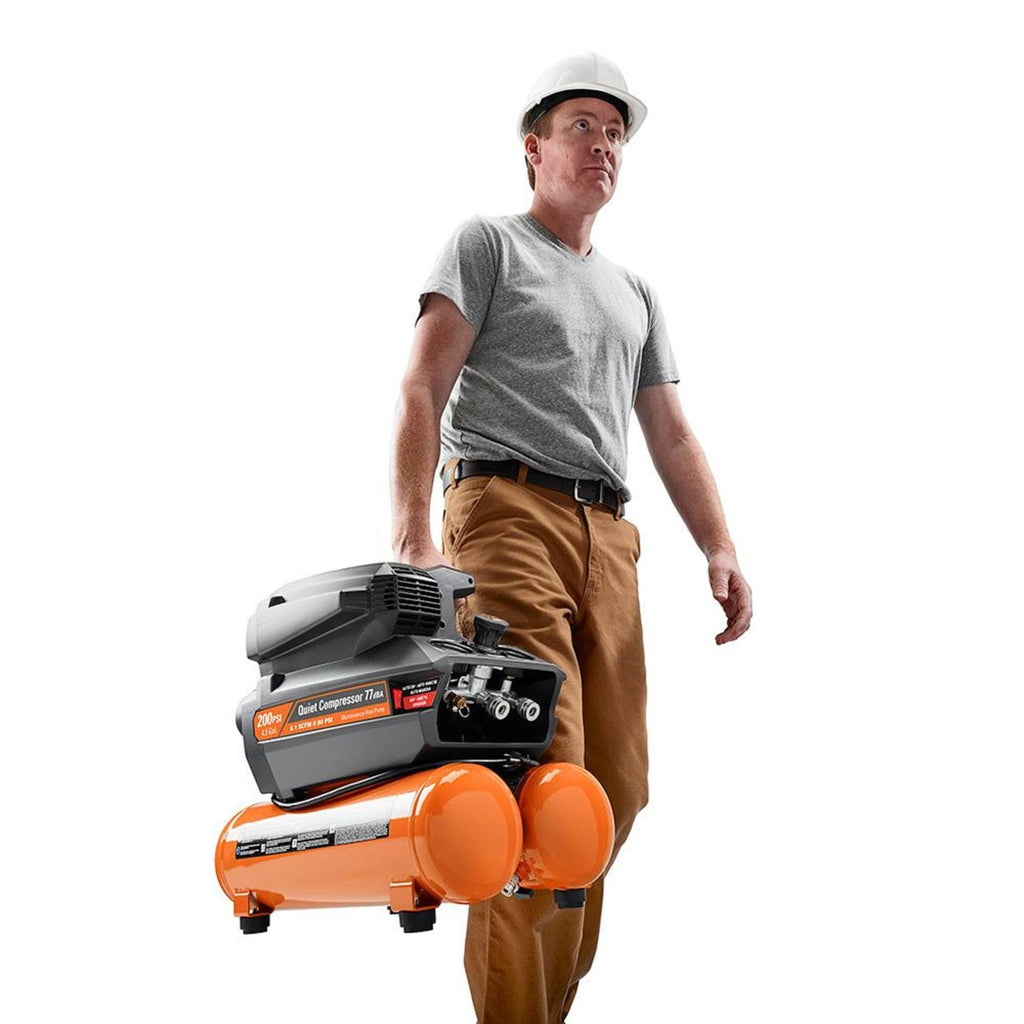 4.5 gal. Portable Electric Quiet Air Compressor Y4720