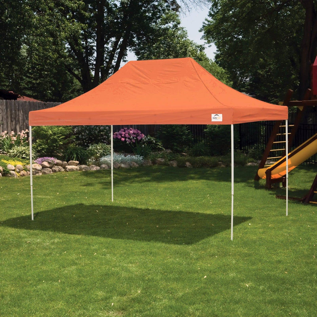 10 ft. W x 15 ft. D Straight Leg Pop-Up Canopy V395