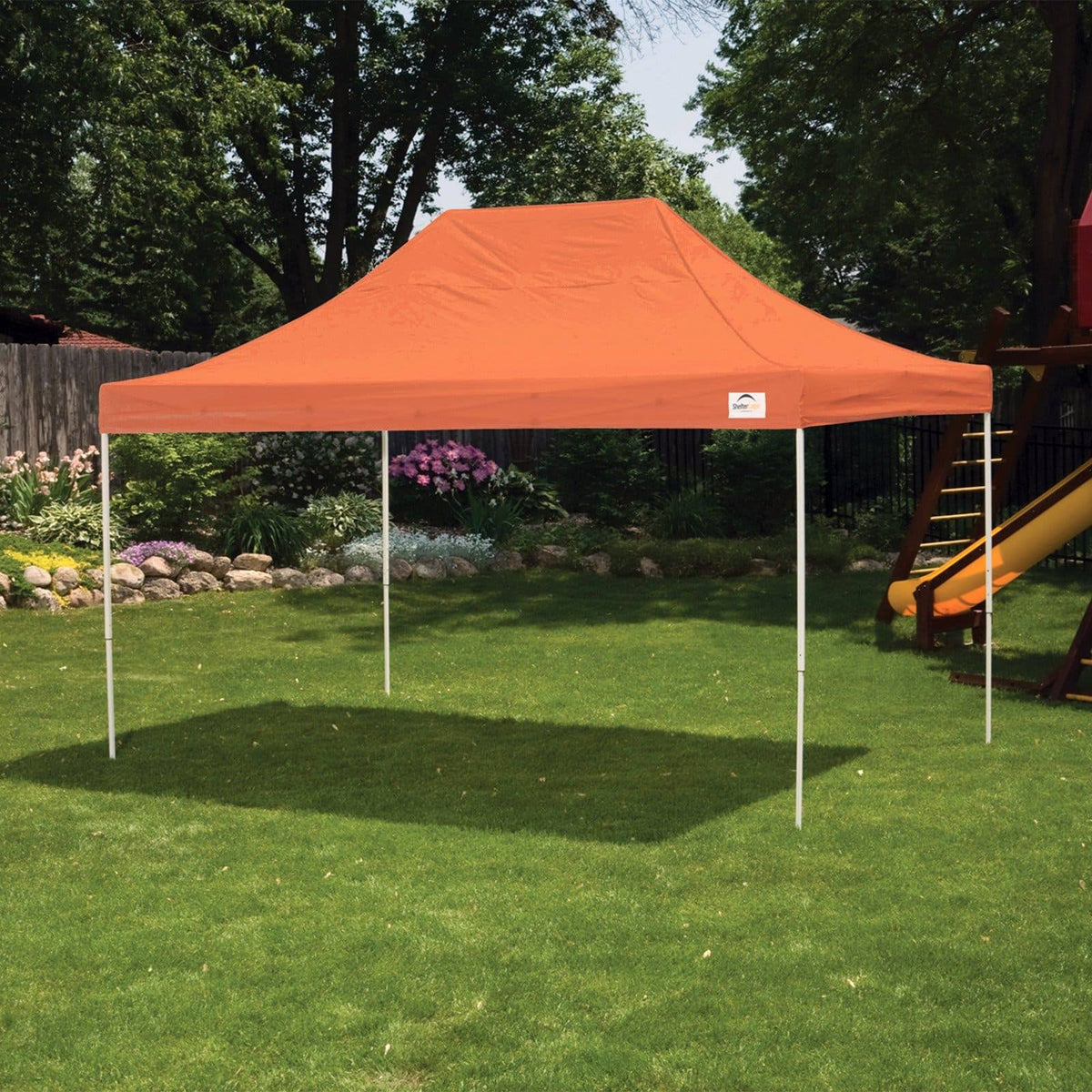 10 ft. W x 15 ft. D Straight Leg Pop-Up Canopy V395
