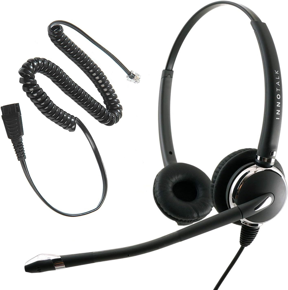 Noise Cancelling Binaural Headset with Quick Disconnect Cord J99800