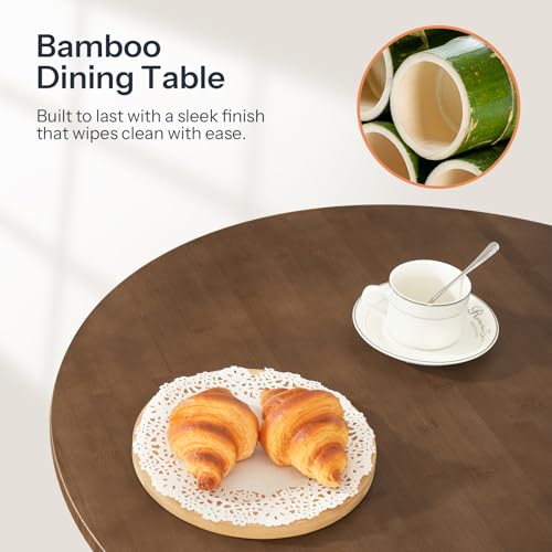 Bamboo Round Dining Table G732542