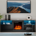 65 Fireplace TV Stand with Electric Fireplace Y687