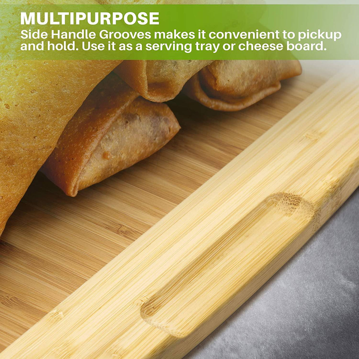 XXL Extra Large Bamboo Cutting Board K4852