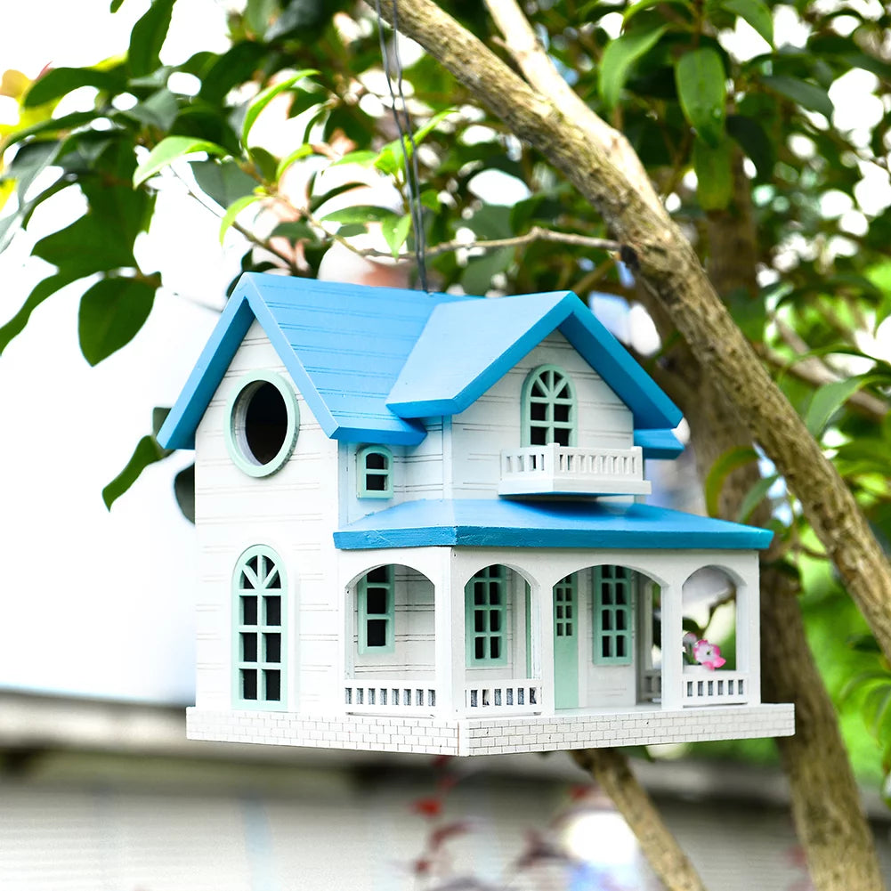 Outdoor Wooden Birdhouse Q67733