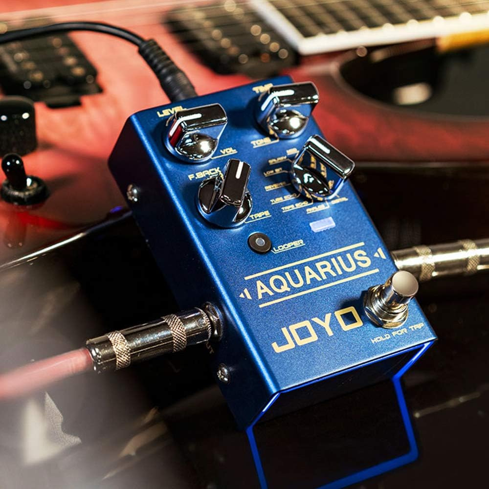 Digital Delay Effect Pedal with Looper for Electric Guitar K892172