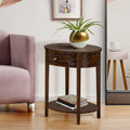 Antique Walnut Asian Wood Nightstand M36527