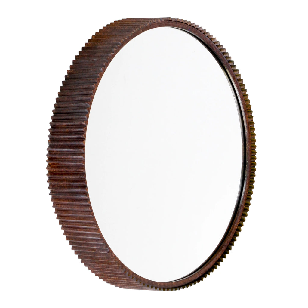 Rustic Metal Wall Mirror C485