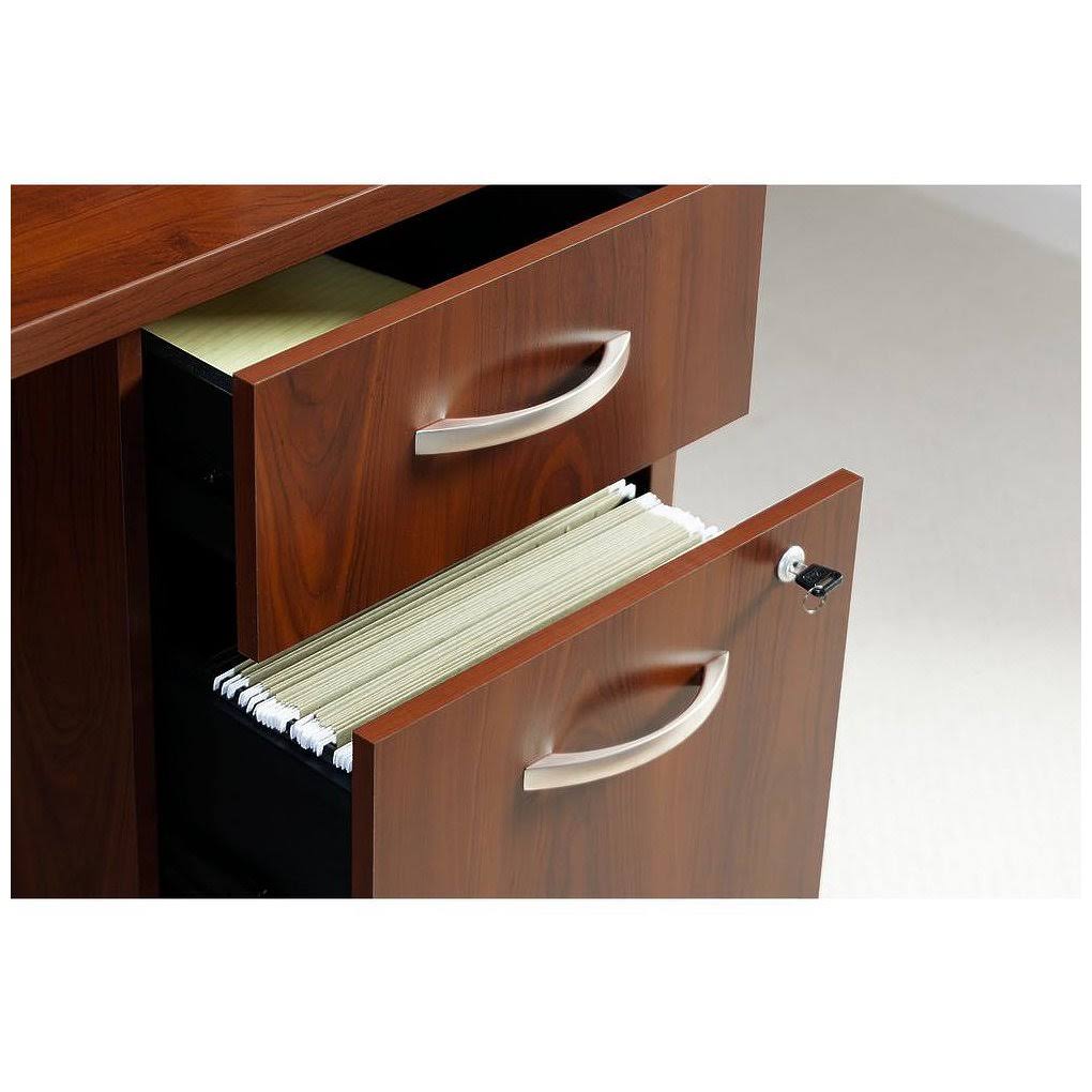 60W x 24d Office Desk with Mobile File Cabinet G6284