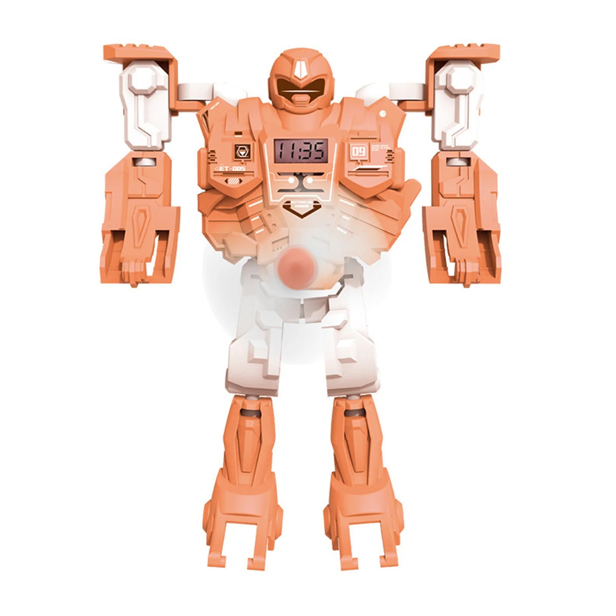 Digital Watch 3 In 1 Deformation Robot with Fan A675