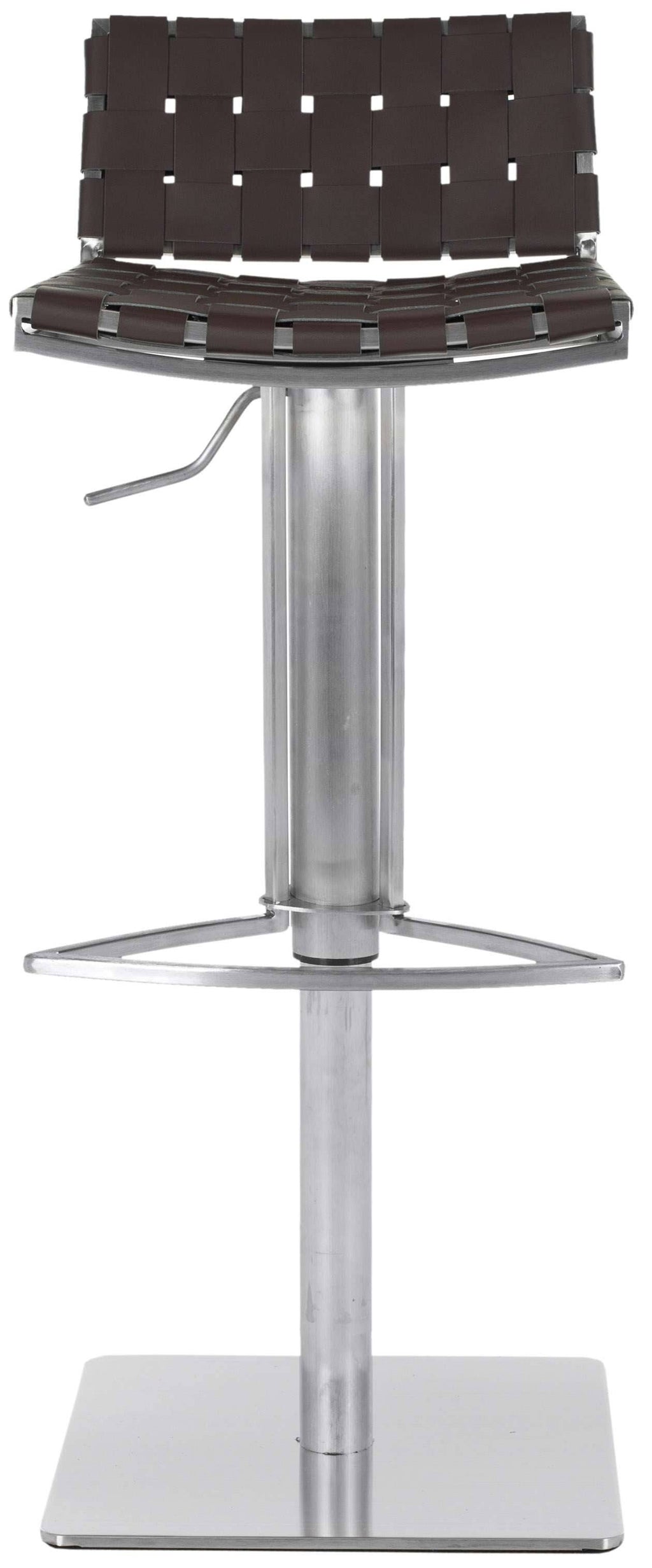 Brown Gas Lift Swivel Bar Stool B56274