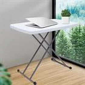 30"x 20" Portable Foldable Height Adjustable Dining Table K180