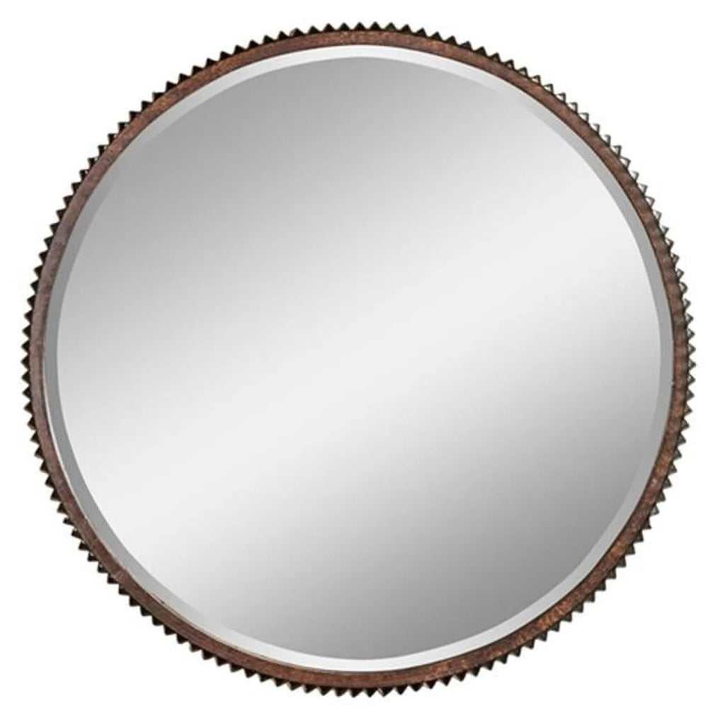 Rustic Metal Wall Mirror C485