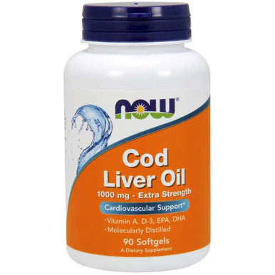 Cod Liver Oil 1000mg 90 Capsules W811695
