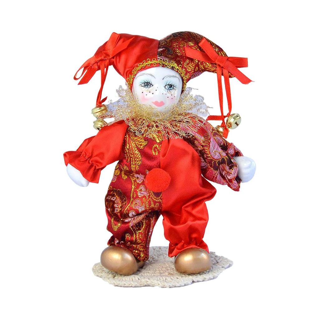 Porcelain Harlequin Doll Table Desk Decor T72343