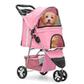 Foldable Pet Stroller with Weather Cover K376