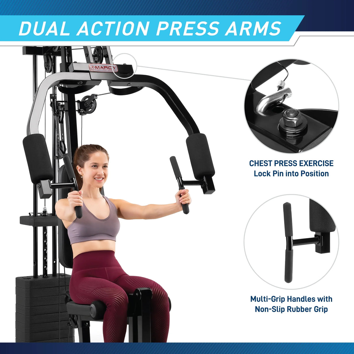 100 lbs Stack Home Gym U249389