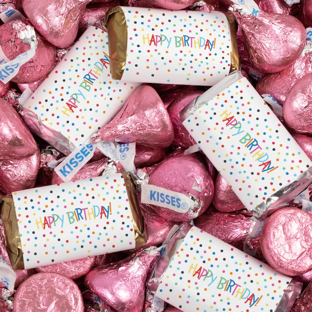 131 Pcs Birthday Candy Party Favors 1.65 lbs X7839