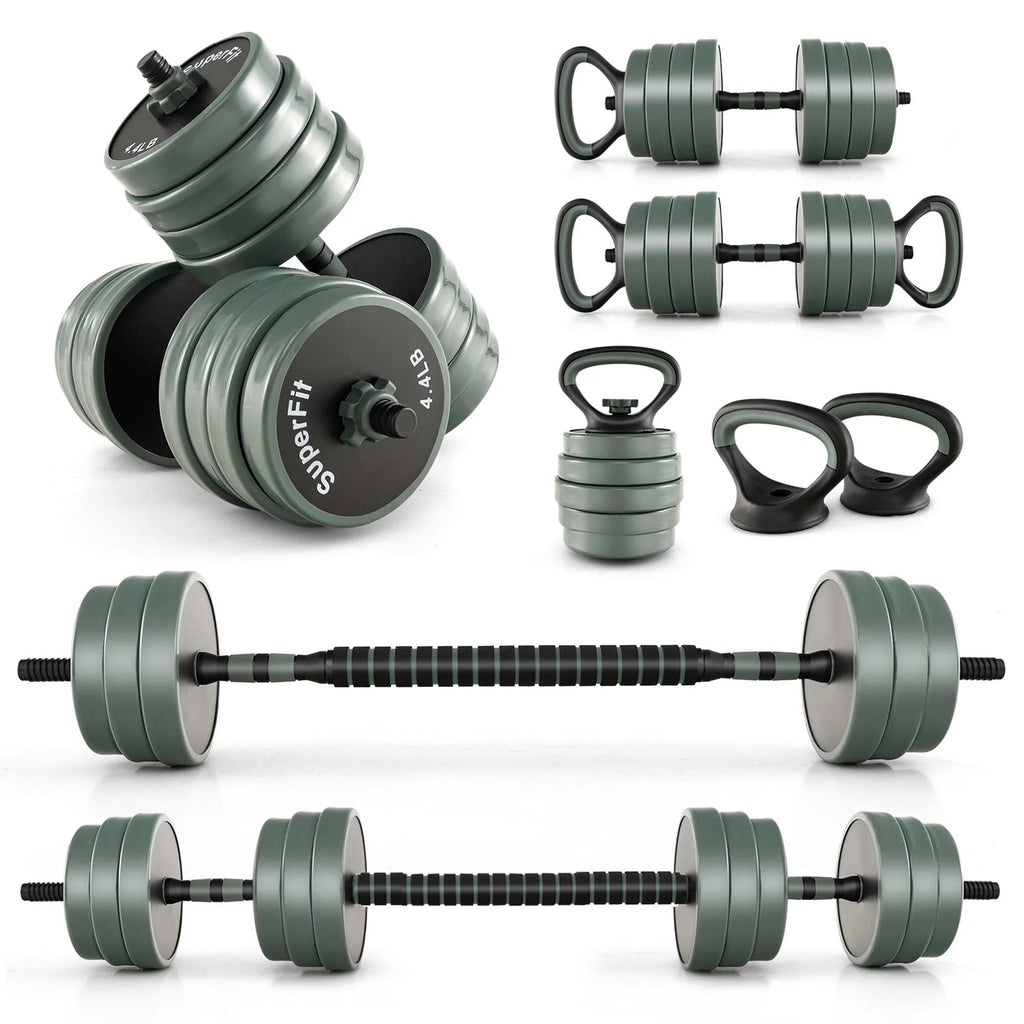 4 in 1 Adjustable Dumbbell Set 92lbs Z21776