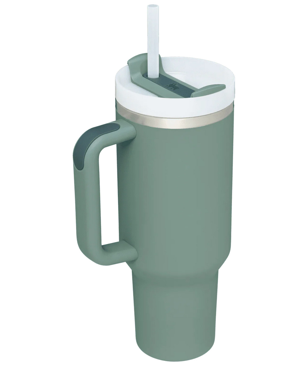 40 oz Stainless Steel Vacuum Insulated Tumbler with Lid and Straw K3683
