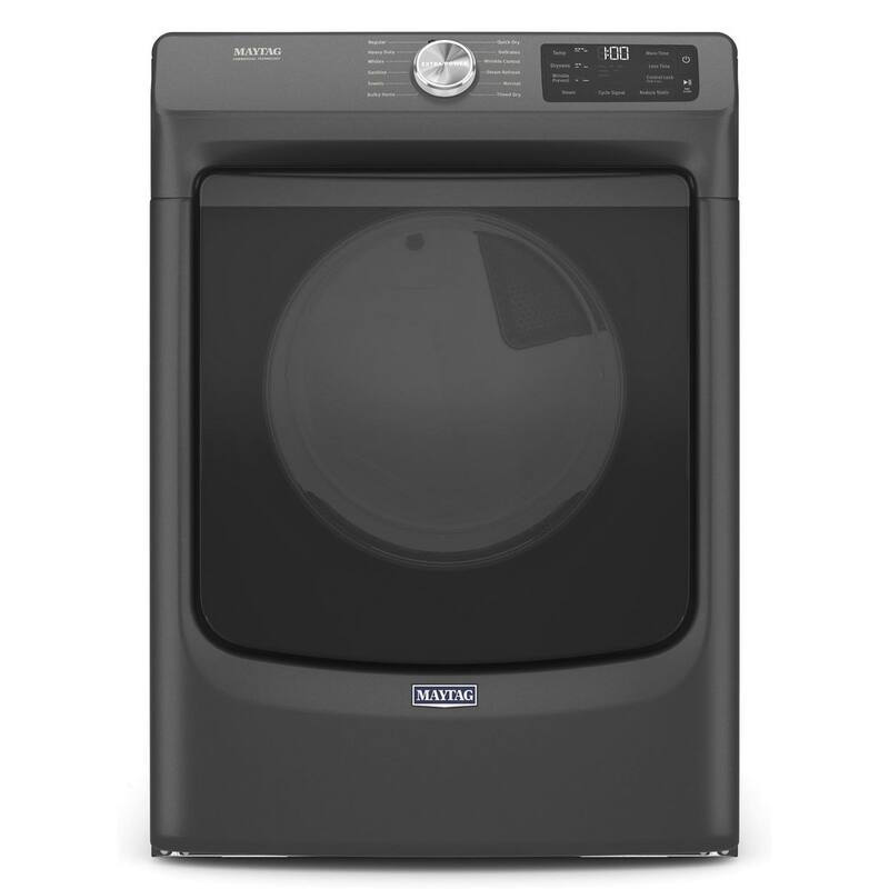 Vented Gas Dryer in Volcano Black M6294