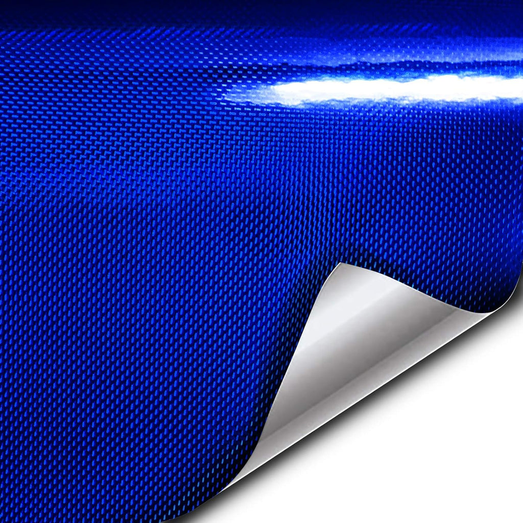 Holographic Weave High-Gloss Vinyl Car Wrap (3ft x 5ft, Green) Pack of 2 L4666