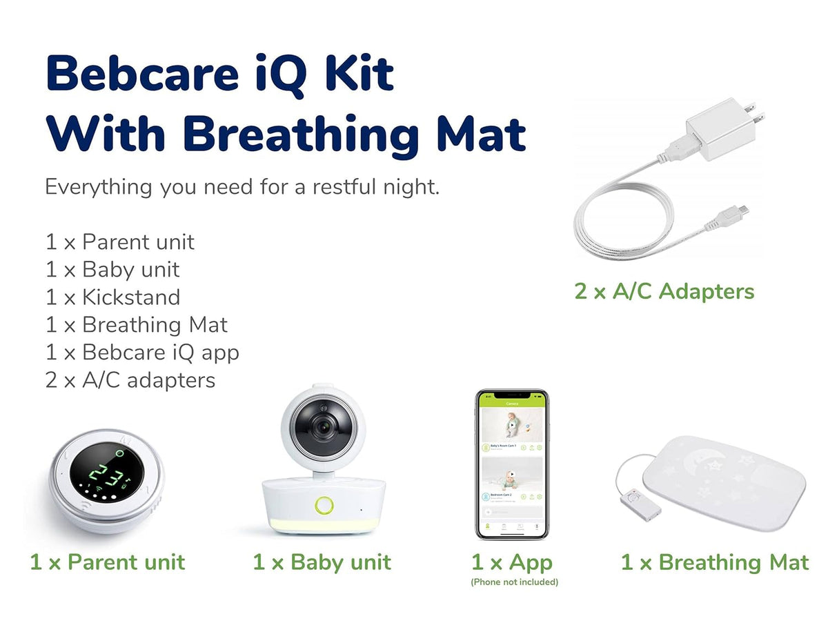 Smart HD Baby Monitor with Pan-and-Tilt F1710
